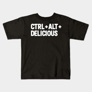 Ctrl + Alt Delicious Kids T-Shirt